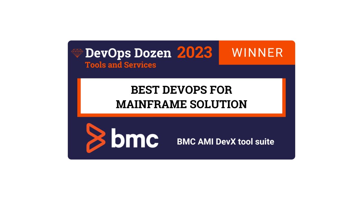 DevOps Dozen 2023 : Meilleure solution DevOps pour Mainframe