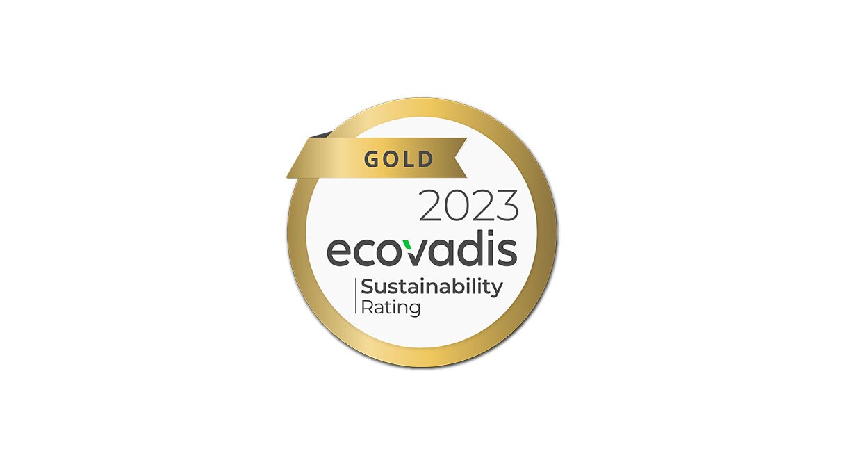 Classement durabilité 2023 EcoVadis Gold