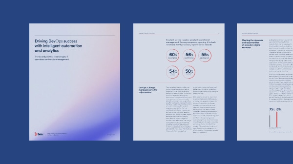 Assurez le succès du DevOps grâce à l'automatisation et à l'analyse intelligentes