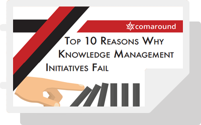 Top ten reasons why Knowledge Management initiatives fail