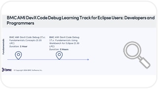 BMC AMI DevX Code Debug Training Track