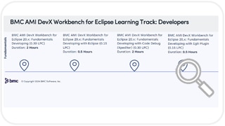 BMC AMI DevX Workbench for Eclipse Training Track