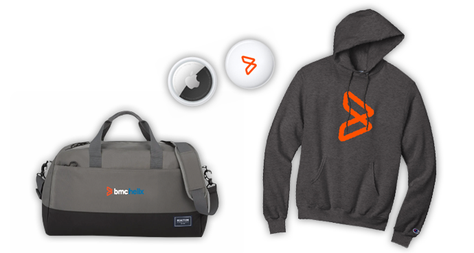 Try BMC Helix Control-M for 30 days—and get the item of your choice from our swag shop!
