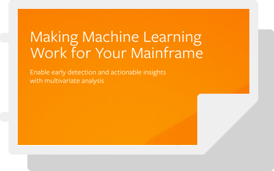 Making Machine Learning Work for Your Mainframe