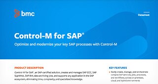 Control-M for SAP®