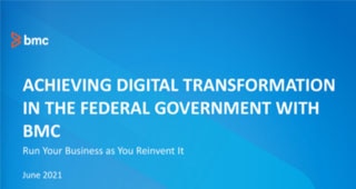 E-book: Achieving Digital Transformation in the Federal Government with BMC