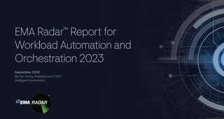 EMA RADAR for Workload Automation