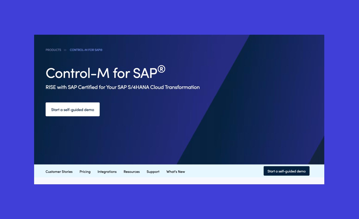 Control-M for SAP