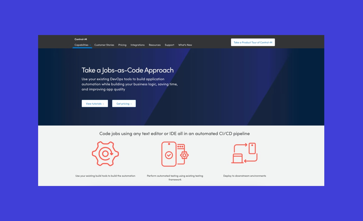 Jobs-as-code approach