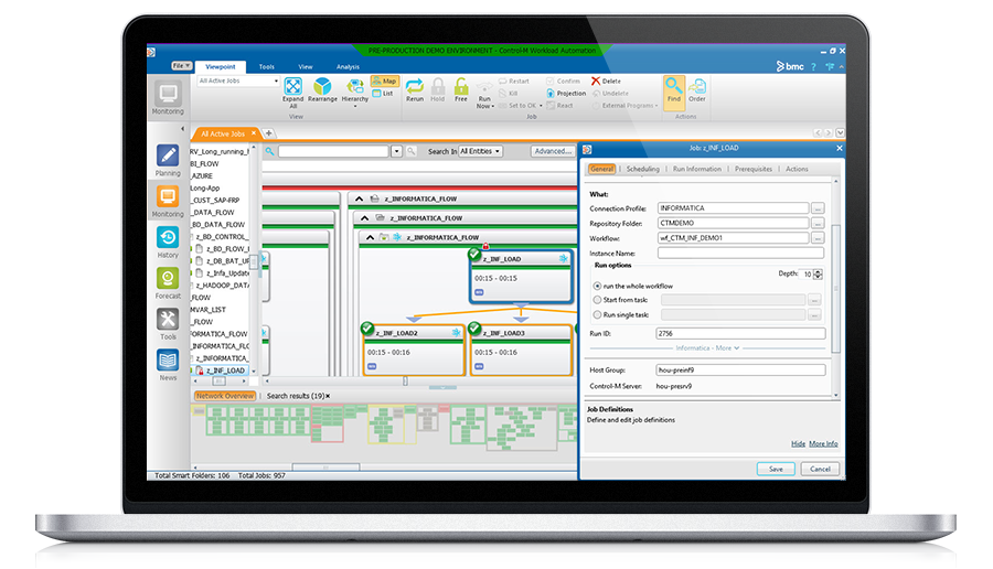Control-M for Informatica