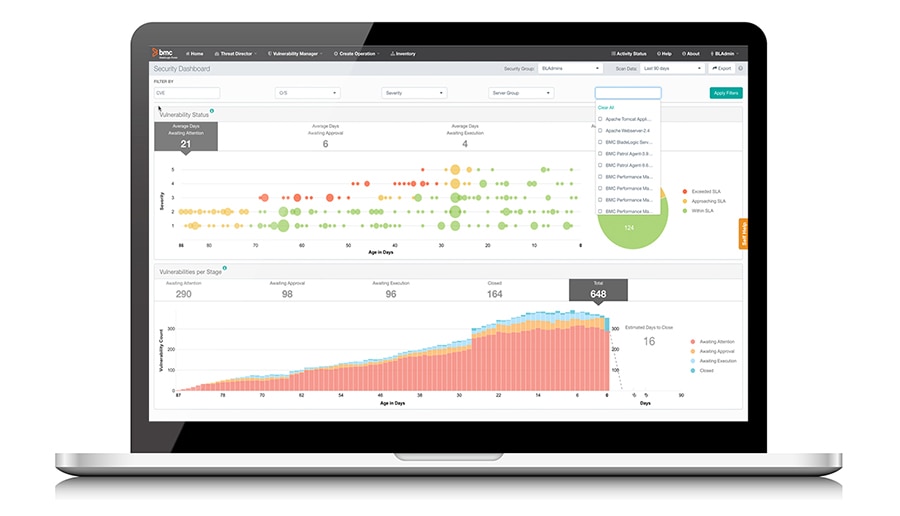 Suivre les corrections par application